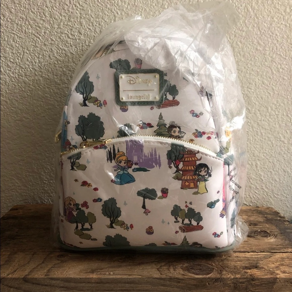 Loungefly Disney Princess Landscape AOP